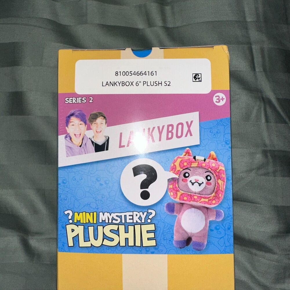 LankyBox Mini Mystery Plushy Toy New With Box NEW Sealed